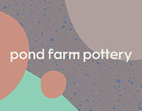 Pond Farm Pottery Brand Identity