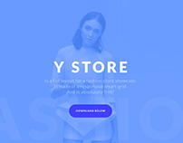 Y STORE Free PSD