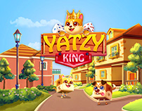 Yatzy King board game app design