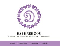 [WIP] Site Web Daphnée Zou Graphist - Wordpress