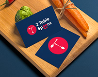 2 Table Spoons - Logo Design & Branding