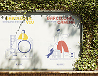 Barcelona Camina | Poster Design