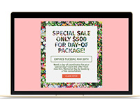 Floral Promotional Email