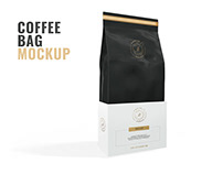 Coffee Bag Mockup