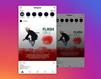 a creative instagram add design