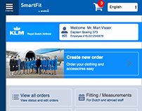 Sodexo / KLM Smartfit Rapid Prototyping