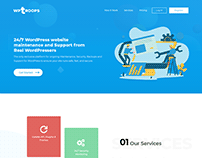 Home Page For Digital Agency