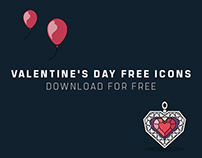 Valentine’s Day Vectors // Download for FREE