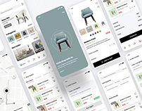 Triple Furniture App Design (Ecommerce App)