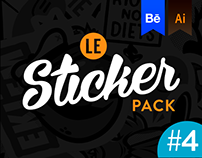 LE STICKER PACK #4