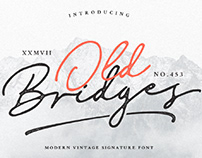 FREE | Old Bridges Modern Vintage Script