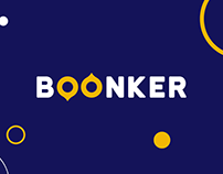 BOONKER online shipping - Logo design and branding