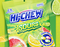 Hi-Chew Sours Branding