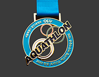 2023 Hangang River Renaissance Festival Aquathlon Medal