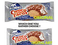 Choco Taco Digital Art