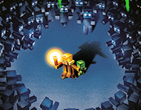 Minecraft Zombies : Book cover art&design_Random House