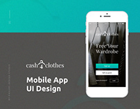 Cash4clothes Mobile App UI Design