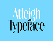 Atleigh Typeface / 12 Styles / Variable