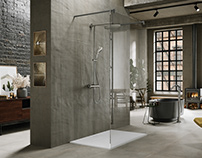 Modern Industrial style loft - Huber Italia faucets