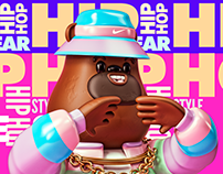 Create Bear hip hop