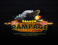 Dragon Rampage " Cinema photo manipulation art"