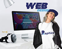 Raphica Web UI Design by CeylonX