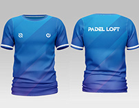 Padel Loft Jersey Tshirt Design