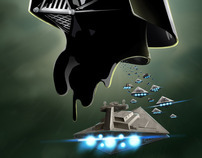 Darth Vader & the battle ship
