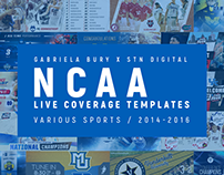NCAA Live Coverage Templates