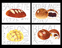 Hand Painted | bread