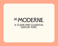 MC Moderne - Display Font