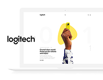 Logitech Website Concept Design