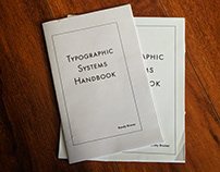 Typographic Systems Handbook GD12:Type 1