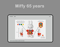 Miffy toy 65 years limited edition design