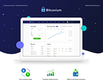 Bitconium - Website/Dashboard