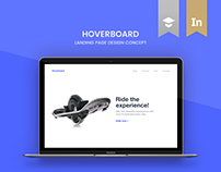 Hoverboard | landing page concept