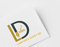 Logo Design for Lawyer's Diary BD