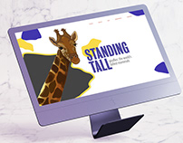 Standing Tall: Giraffes