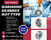 Harmonic Gearbox - Hat Type | SMD Gearbox