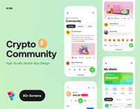Crypto Community App UI Kit