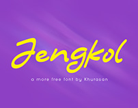 Jengkol free font for commercial use