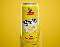 Personal Project for Kingfisher Radler