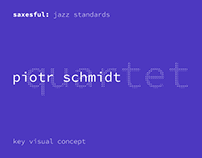 Piotr Schmidt Quartet – Tour Key Visual concept