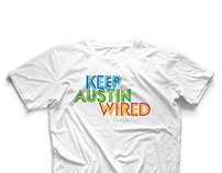 Google Fiber - Keep Austin Wired T-shirt