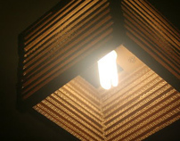 Cardboard lamp