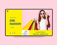 eCommerce Girl Fashion UI