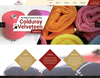 Hahadev Fabrics Web Layout