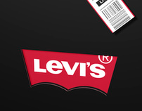 Levi's® Team Goes to London Invitation Design