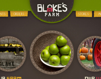 Blake Farms Website Concept