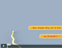 Snake Rigging Tool Kit & Path Animation